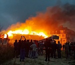 В Астраханской области полыхал жилой дом