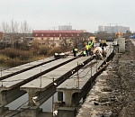 А на Милицейском мосту все-таки идут работы: эксклюзивные кадры