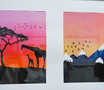 Графические картины особенного художника удивили астраханцев