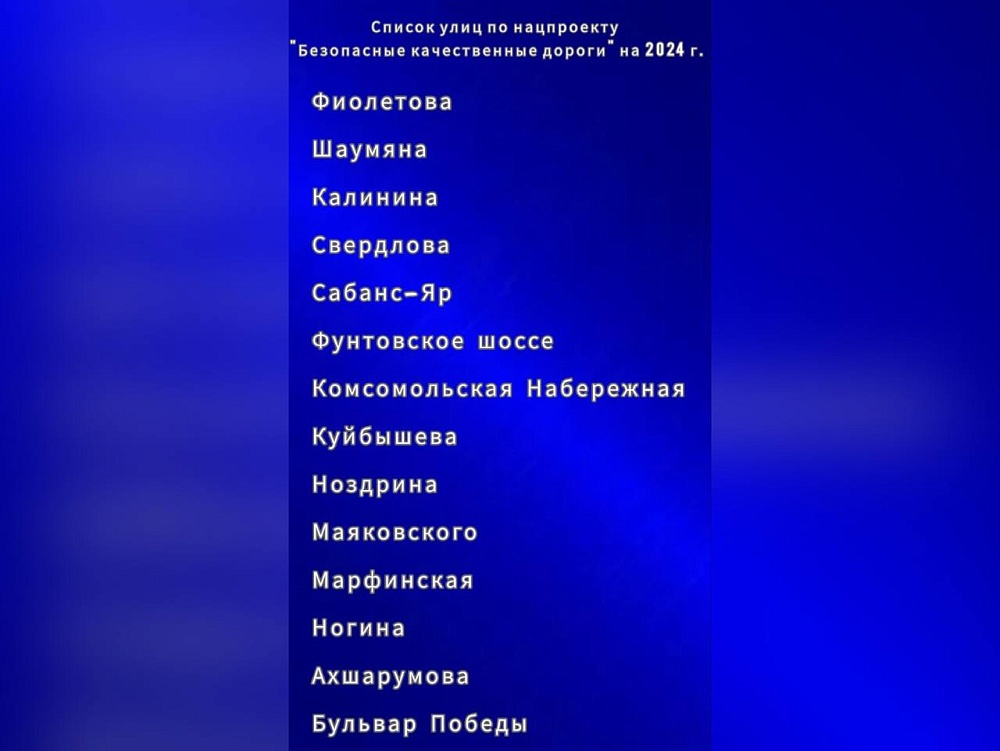 Объявлен список астраханских улиц, где будут отремонтированы дороги в 2024 году