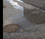 Во дворе новой многоэтажки разлилось фекальное озеро