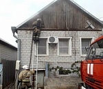 Крупный пожар в Астрахани тушили 22 человека и 14 единиц спецтехники