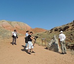 Съёмочная группа телеканала «МИР» побывала в Астраханской области 