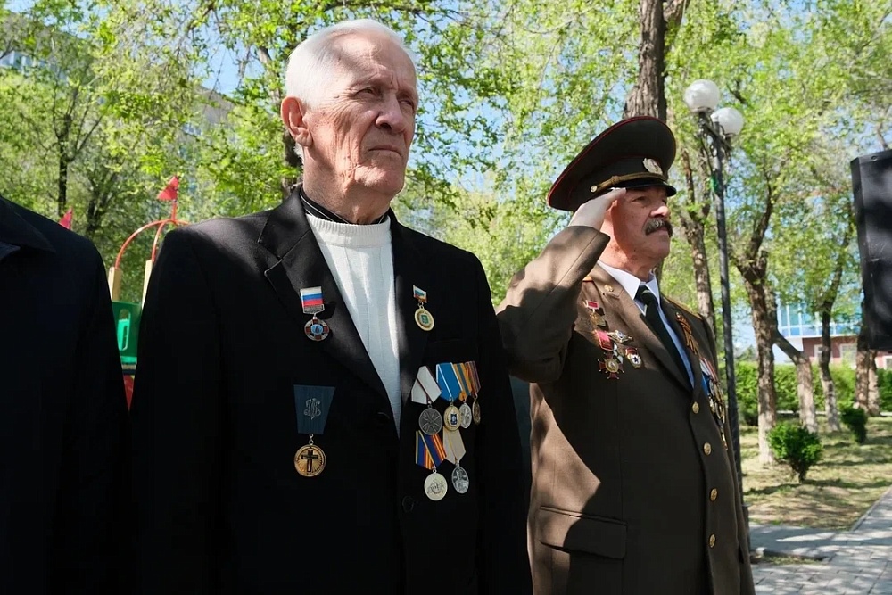 В Астрахани чествовали ликвидаторов Чернобыльской катастрофы