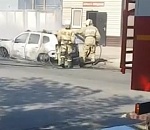 В Астрахани сгорел второй за сутки автомобиль