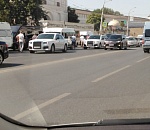 Президентский Aurus попал в Астрахани в первую аварию