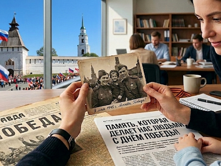 Память, которая делает нас людьми. С Днём Победы!