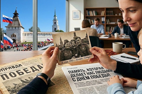 Память, которая делает нас людьми. С Днём Победы!