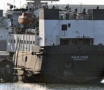 В Астраханской области село на мель судно, шедшее из Саратова в Энзели