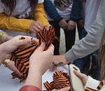 В пятницу в Астрахани начнут раздавать Георгиевские ленточки