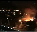 Ночью в Астрахани произошел крупный пожар: горел заброшенный дом