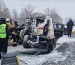 Движение по трассе Р-22 "Каспий" ограничено из-за аварии в Вологоградской области