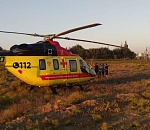 Астраханский санитарный вертолет помог спасти уже более 50 жизней