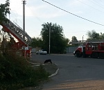 Трансформаторная подстанция загорелась сегодня в Астрахани