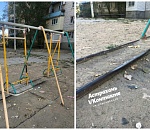 Еще один несчастный случай произошел на детской площадке в Астрахани