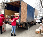 Народный фронт направил из Астраханской области в Кременской район ЛНР подарки бойцам и медикам 