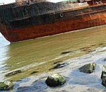 Под Астраханью на Волге сел на мель сухогруз «Пряжа»