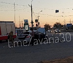 В Астрахани рядом с заправкой взорвался автомобиль