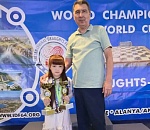 Полный успех: юная астраханка выиграла три медали на первенстве мира по шашкам