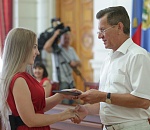 Астраханский губернатор напутствовал будущих чиновников