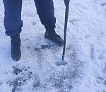 Толщину льда ежедневно продолжают мониторить спасатели