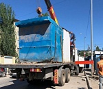 На рынке по ул. Маркина сносят ларьки