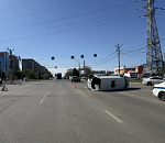 В астраханские больницы госпитализировано шесть человек после опрокидывания маршрутки 