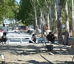 В Астрахани продолжают благоустраивать Комсомольскую набережную