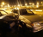 В Астрахани два авто не поделили дорогу: трое пострадавших