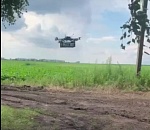 Летучий ящик: астраханские бойцы презентовали необычный «сервис доставки» на передовые позиции 