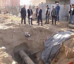 Новый дом для переселенцев на Бабаевского подключают к коммуникациям