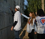 Более 500 надписей с рекламой наркотиков в очередной раз уничтожено в Астрахани