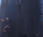 Жители астраханского села сами ремонтируют превратившуюся в решето водонапорную башню