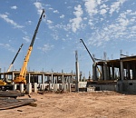 В Трусовском районе Астрахани строят современную школу на тысячу мест