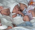 В Астрахани родилась вторая за год тройня