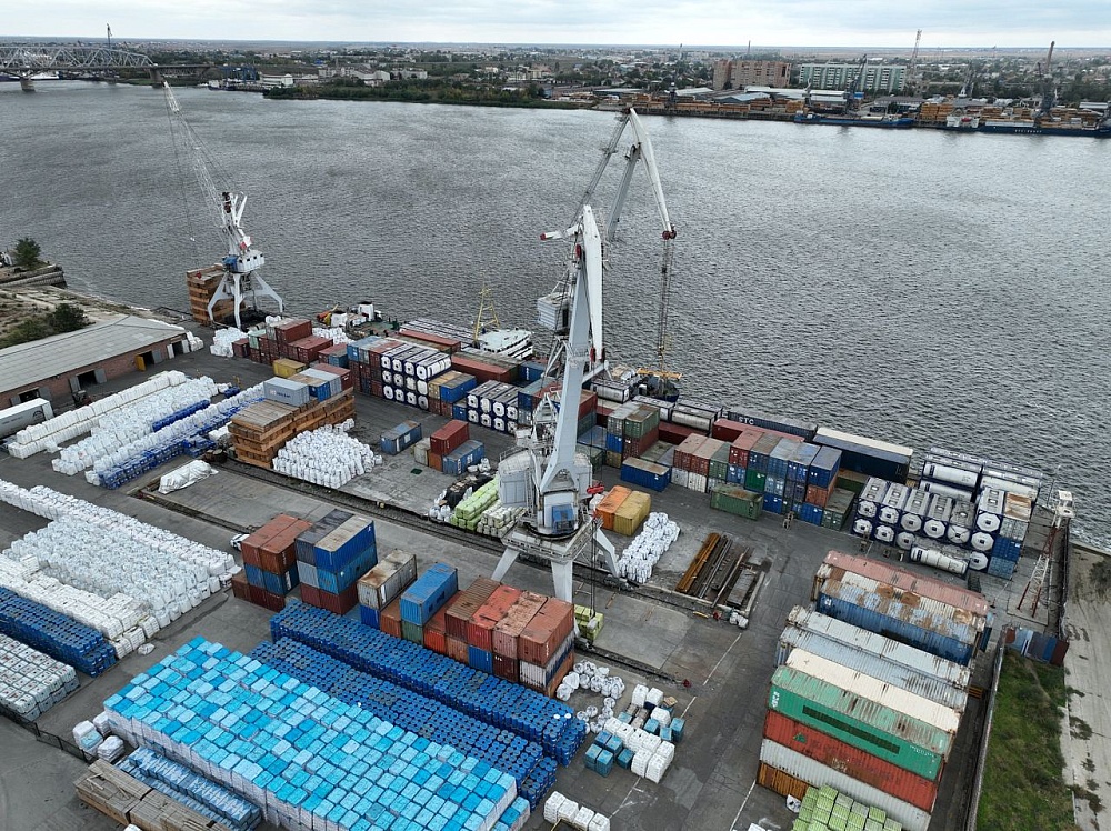 Грузооборот морских портов Астраханской области вырос на 68 процентов