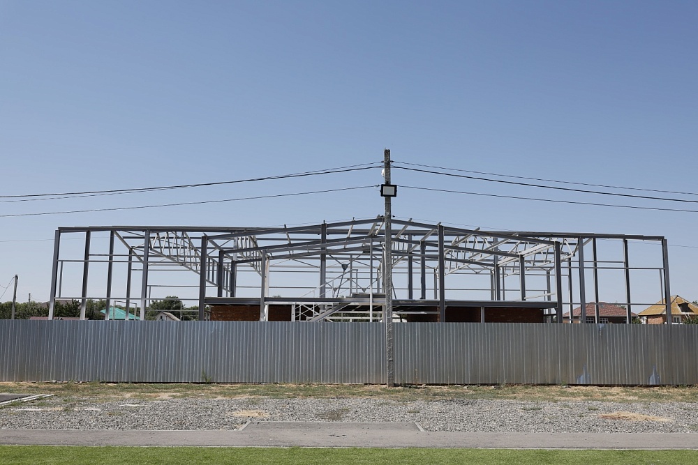  В Астраханской области началось строительство крупного спортивного комплекса 