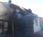 На севере Астраханской области при сельском пожаре погиб пенсионер