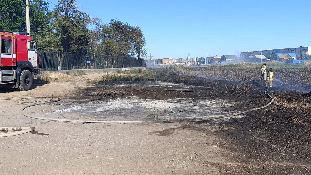 Детский сад эвакуировали  в Астрахани из-за опасности пожара