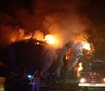 Крупный пожар в Астраханской области: дом сгорел дотла