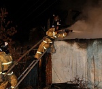 В Астрахани сгорел мебельный цех