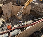 Возобновление подачи холодной воды задерживается