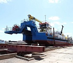 Астраханская верфь ОСК приступила к серийному строительству земснарядов российского проекта