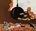 Астраханские приставы снесли под чистую магазин с квартирой