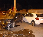 В Астрахани в ДТП с участием трех автомобилей пострадали четыре человека