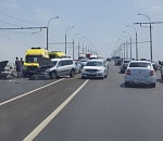 Серьезная авария на Новом мосту стала причиной огромной пробки