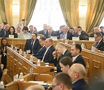 Астраханский губернатор отчитался перед областными парламентариями