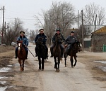 В Астраханской области возобновила свою работу конная полиция