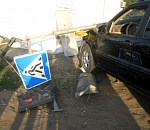 В Астрахани столкнулись два автомобиля: пострадал пешеход и один из водителей