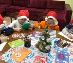 Воспитанники астраханских соцучреждений отправили новогодние письма воинам СВО